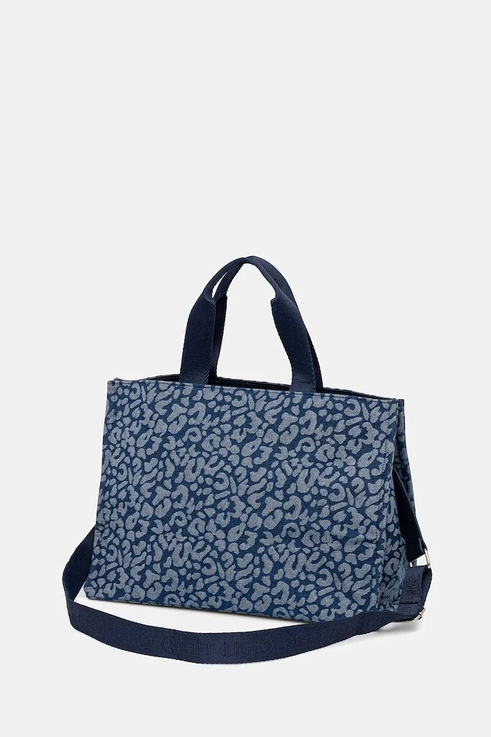Liu Jo denim kadın alışveriş çantası