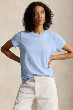 Polo Ralph Lauren pamuk basic kadın tişört COTTON JERSEY-KNT-T-SHIRT