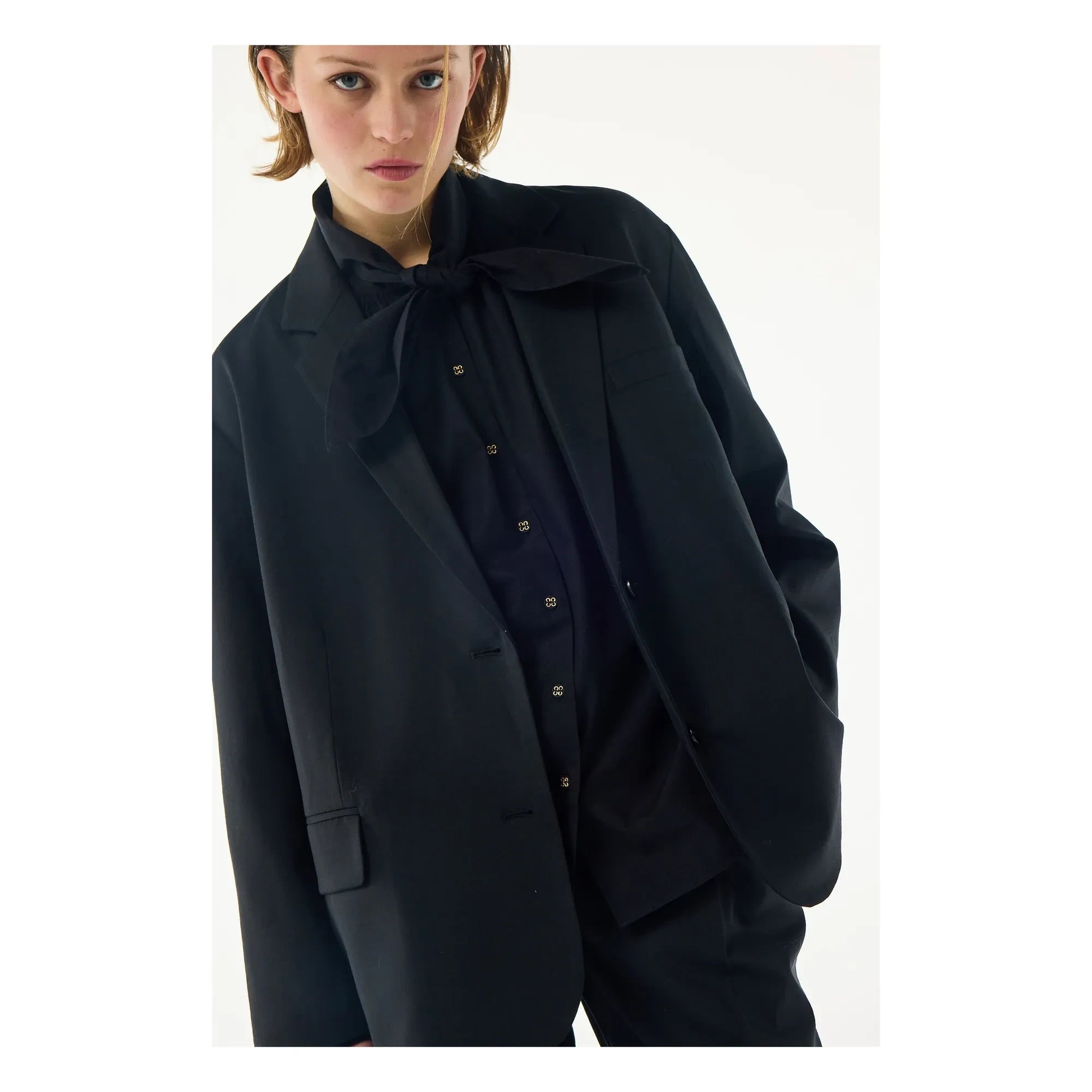 BELLEPIECE - Tailoring London Saf Yün Ceket | Siyah