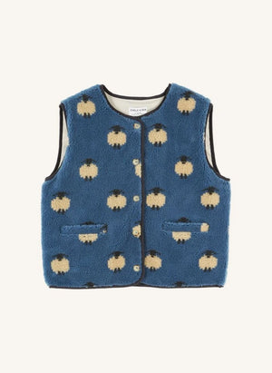 Emile et Ida - Giacca Etincelle Moutons | Blu