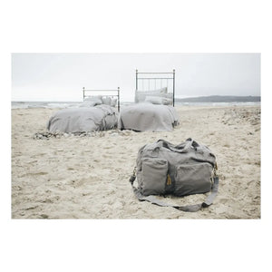Numero 74 - Wochenendtasche aus Bio-Baumwolle | Dunkelgrau S021