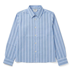 Finger in the nose - Zak Striped Shirt | Steel