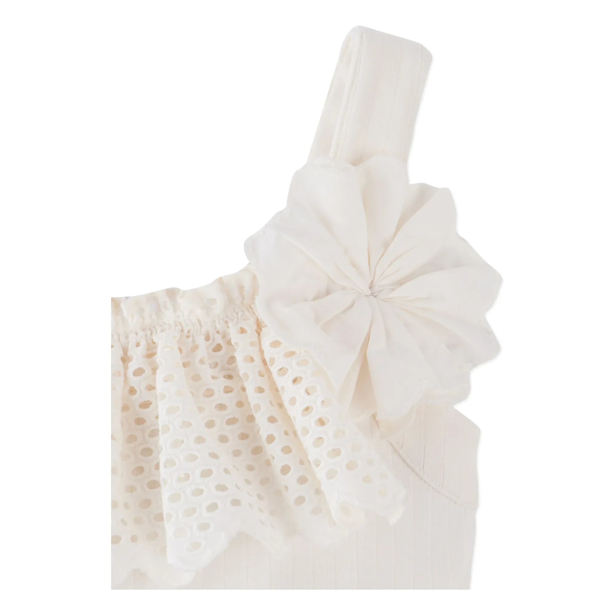 Gingersnaps - Robe Volants Addison Tencel | Ekru