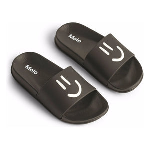 Molo - Zhappy Smile Plaj Sandaletleri | Siyah