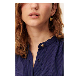 Sessùn - Camille Bluse | Marineblau