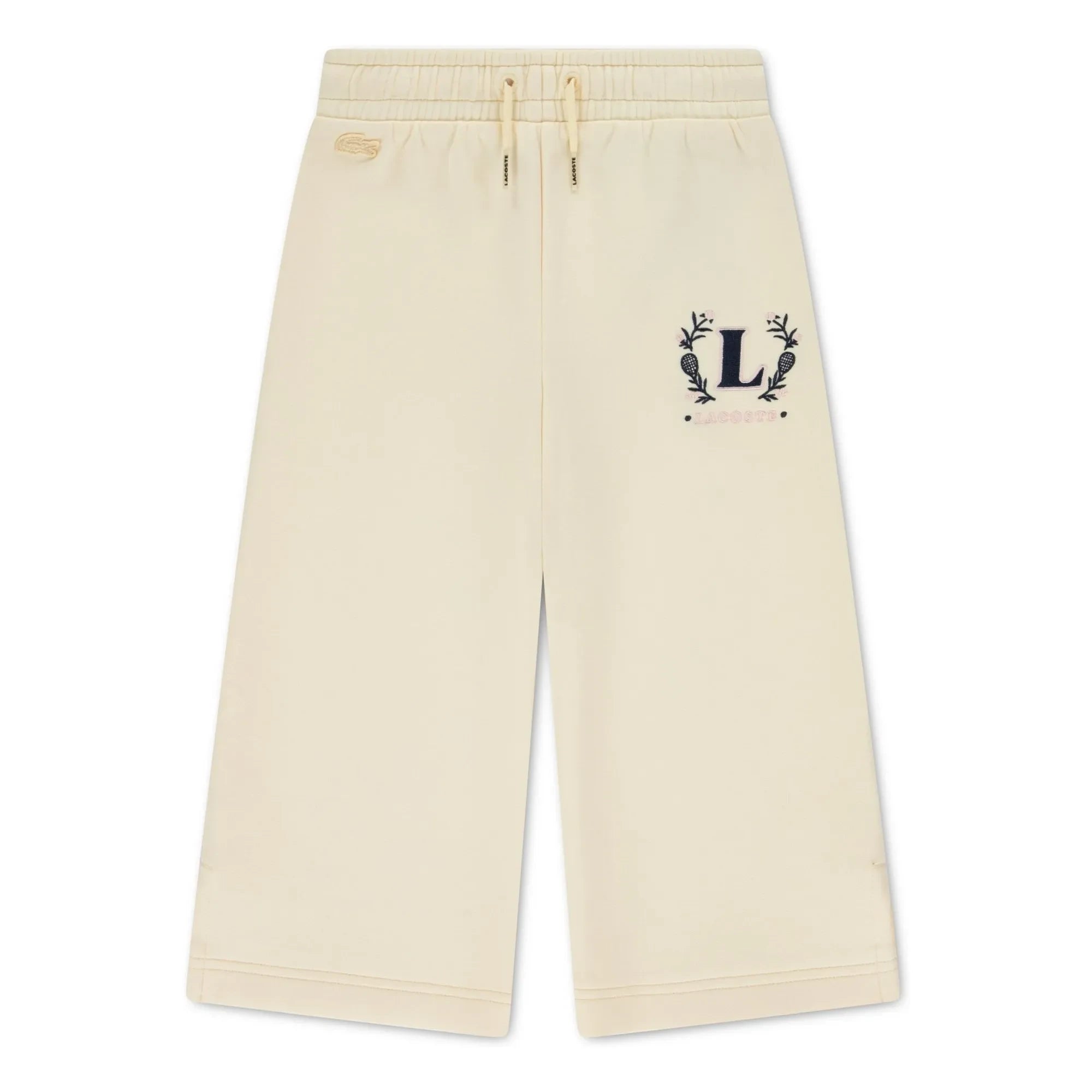 Lacoste – Jogginghose Large L Bio-Baumwolle | Blassgelb