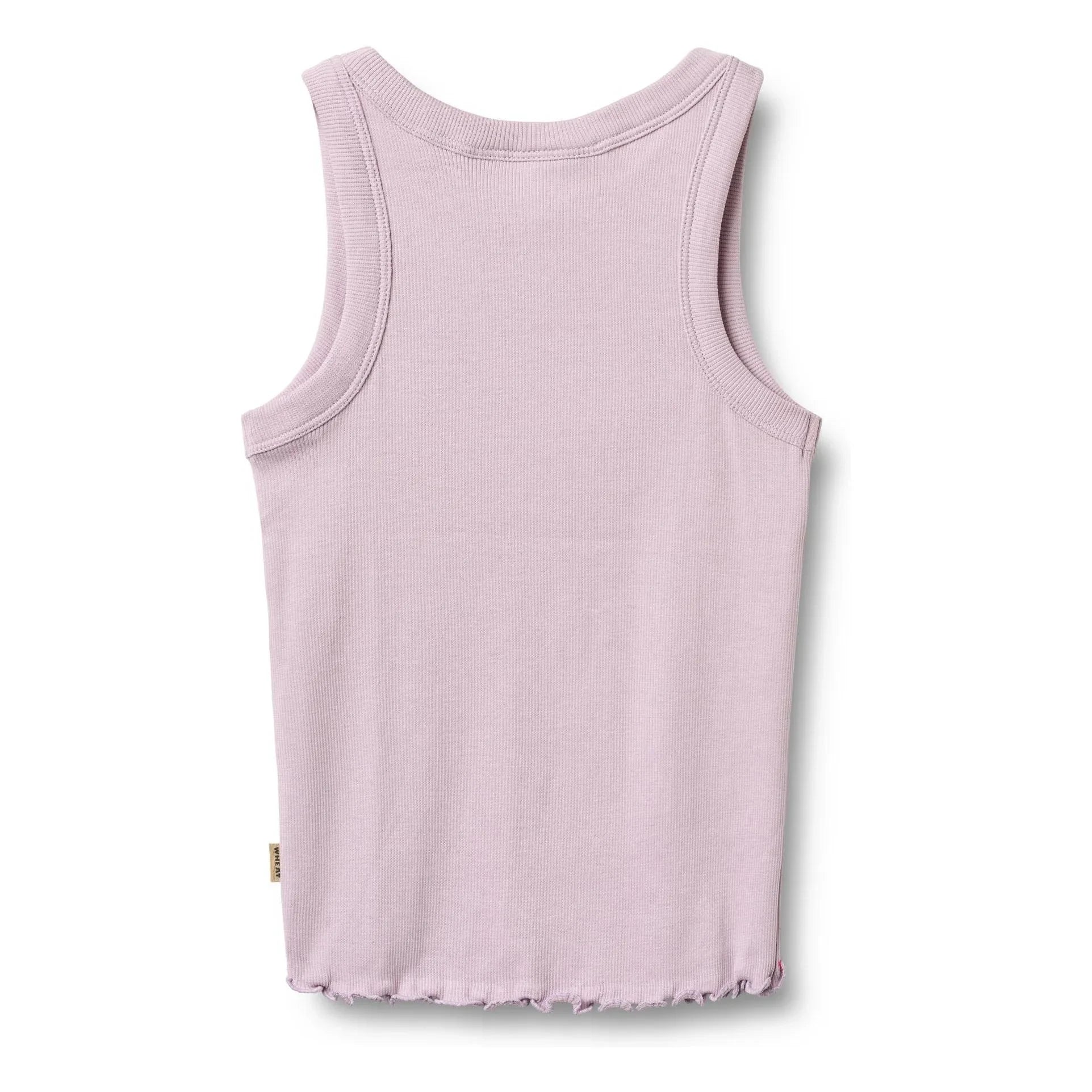 Wheat - Minka Organic Cotton Ribbed Tank Top | Lavender