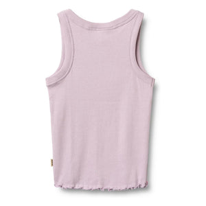 Wheat - Minka Organic Cotton Ribbed Tank Top | Lavender