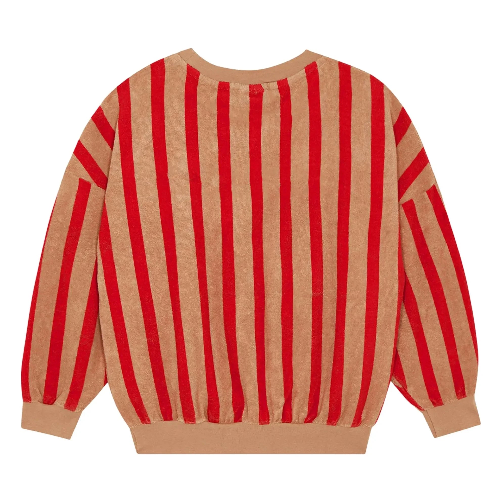 The Campamento - Çizgili sweatshirt | Kamel