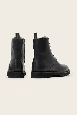 Erkek Deri Botlar Skiff Military Boot