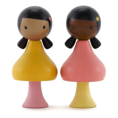 Clicques - Ruby & Coco ahşap figürler