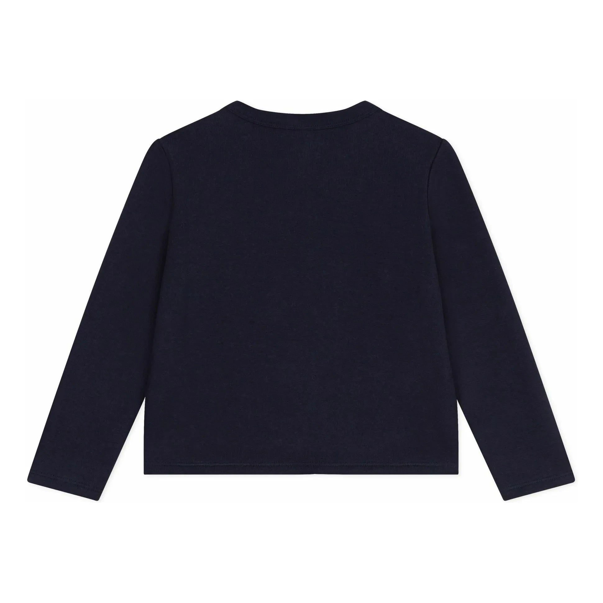 Petit Bateau - Organik Pamuk Kalp Yelek | Lacivert