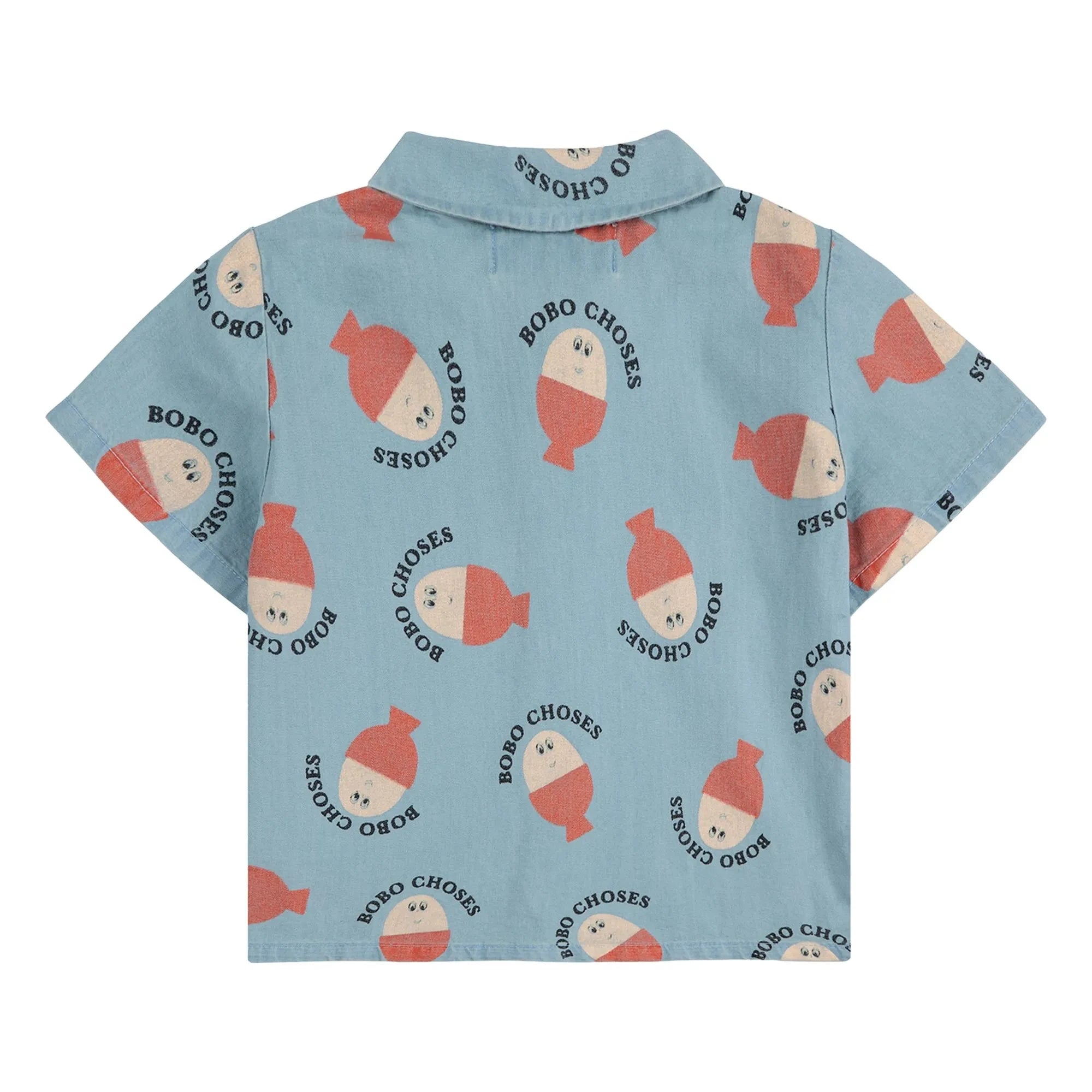 Bobo Choses - Bobo Denim Hellblaues Hemd | Blau
