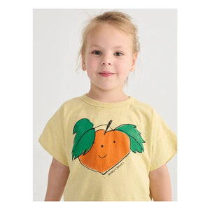 Bobo Choses - Turuncu organik pamuklu T-shirt | Sarı