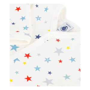 Petit Bateau - Dors Bien Etoiles Pijama | Beyaz