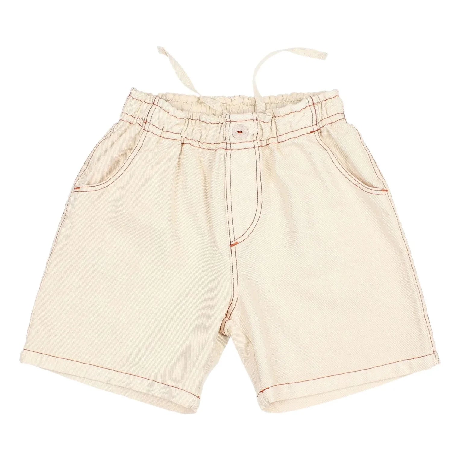 Búho - Denim Lyocell Bermuda Shorts | Off-White