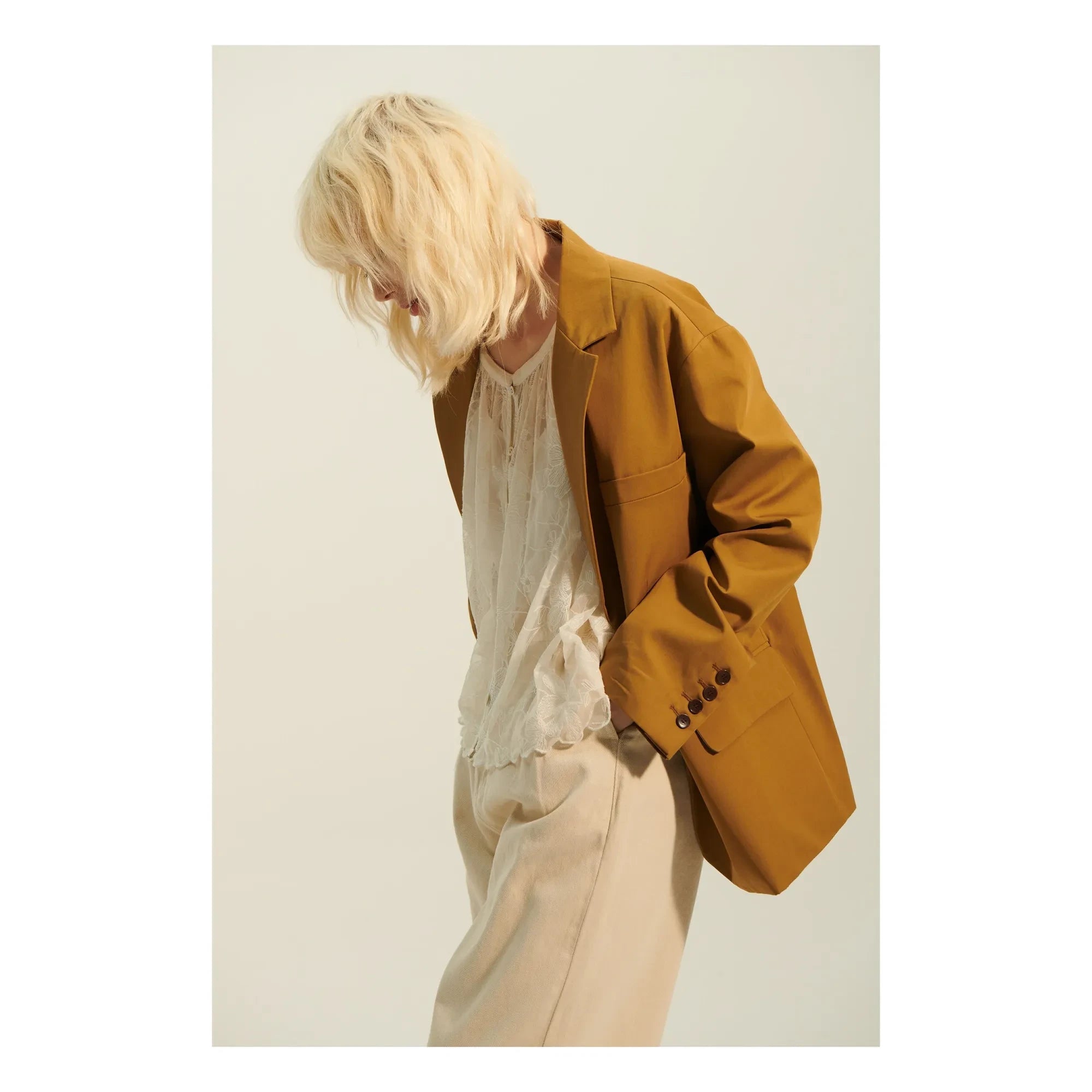 BELLEPIECE - Tailoring London ceket | Tabacco
