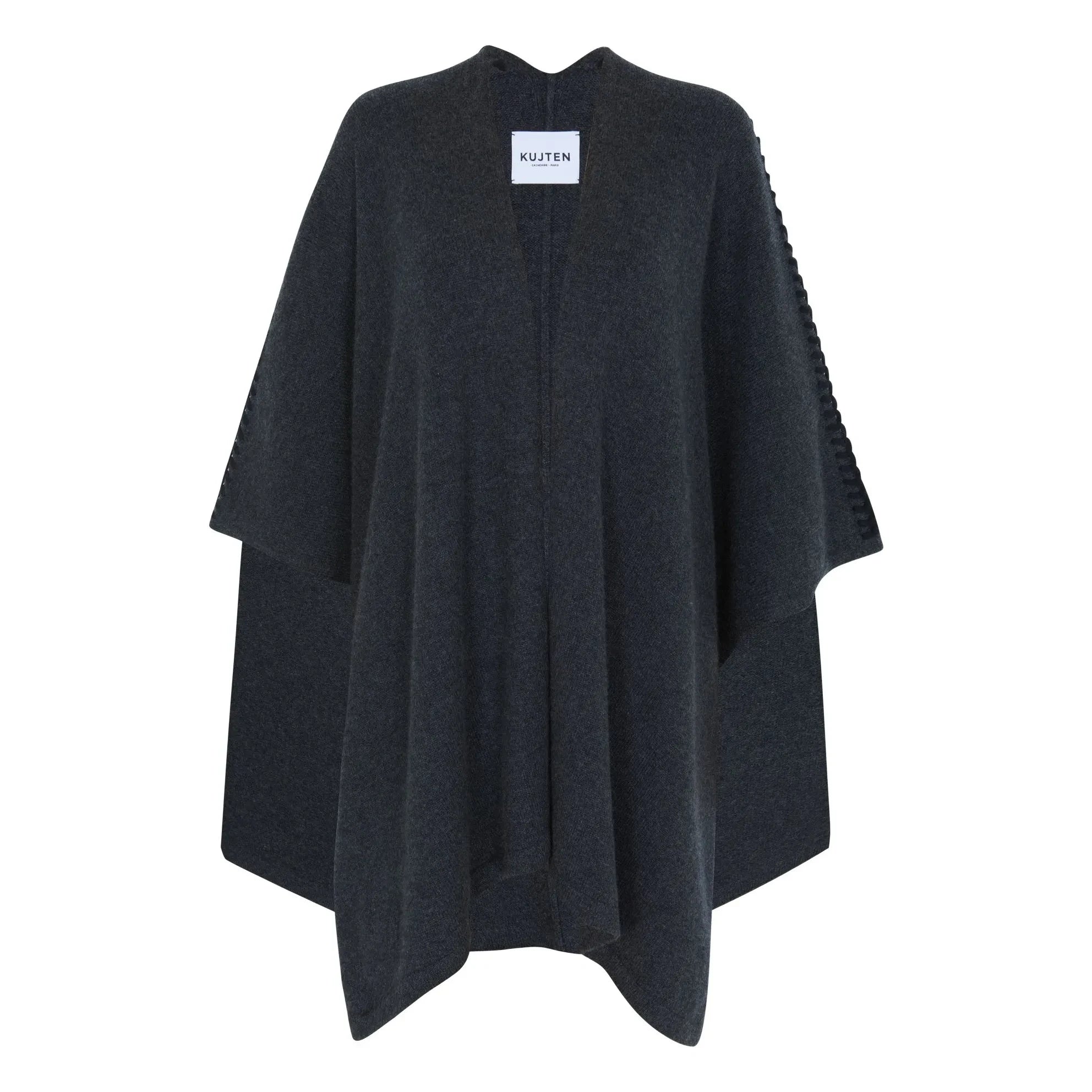 Kujten - Cape Valya Cashmere | Charcoal Gray