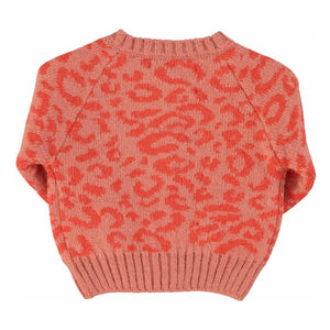 Piupiuchick - Leopar Yün Yelek | Pembe