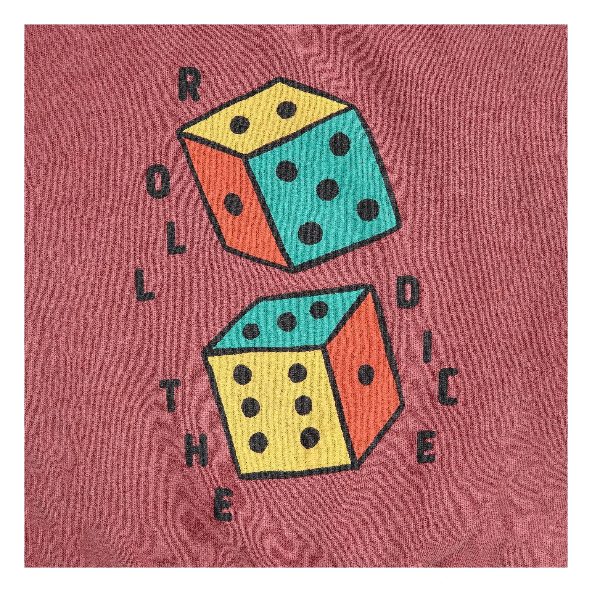 Bobo Choses - Roll The Dice Sweat Organik pamuk | Kahverengi