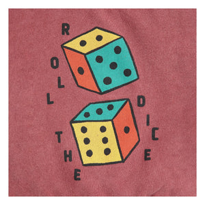 Bobo Choses - Roll The Dice Sweat Organik pamuk | Kahverengi