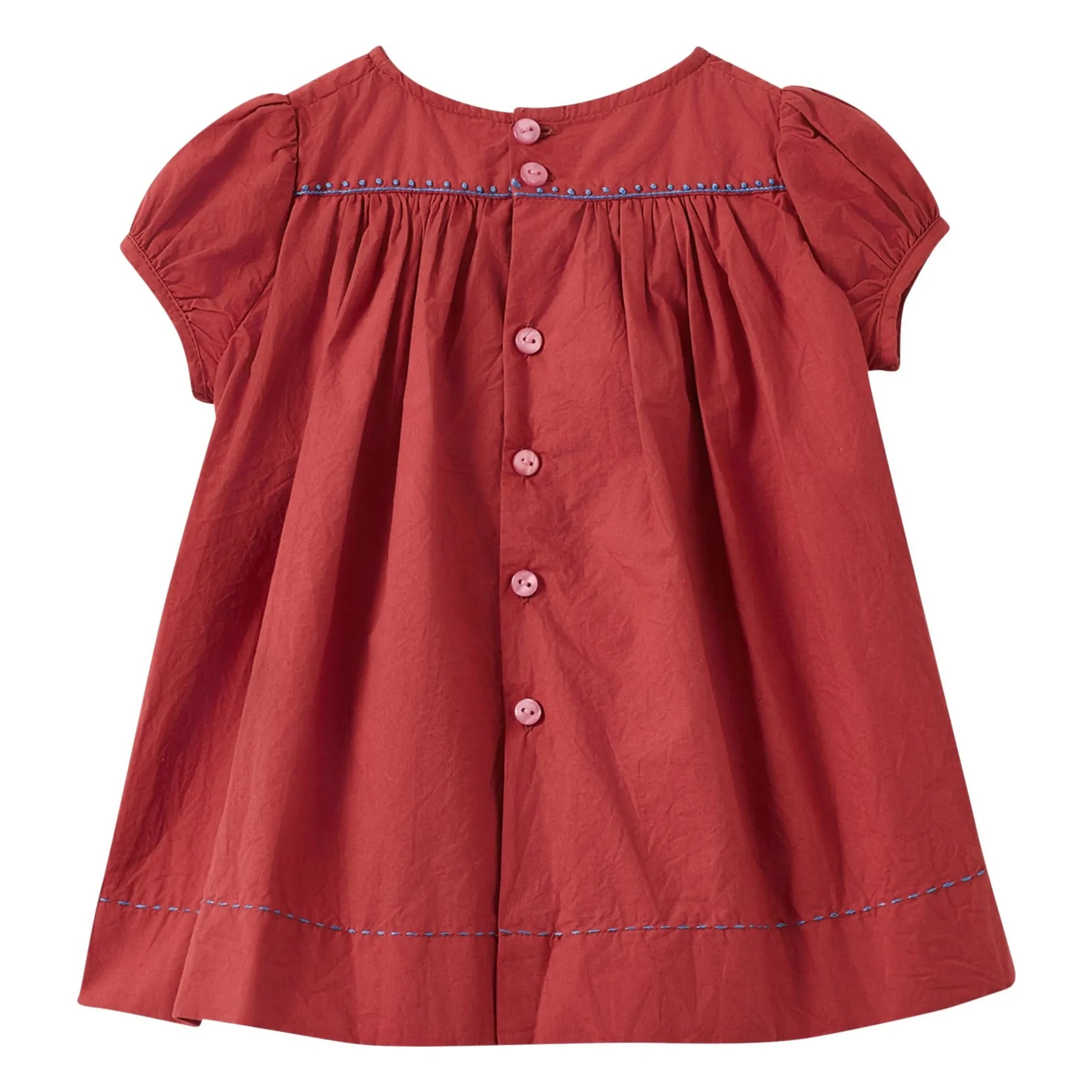 Caramel - Dress and Bloomer Smocké Moringa set | Bordo