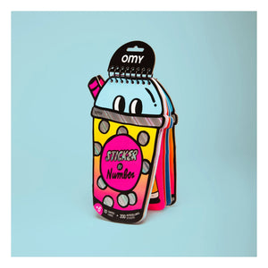 Omy - Bubble Tea Sticker Activity Book