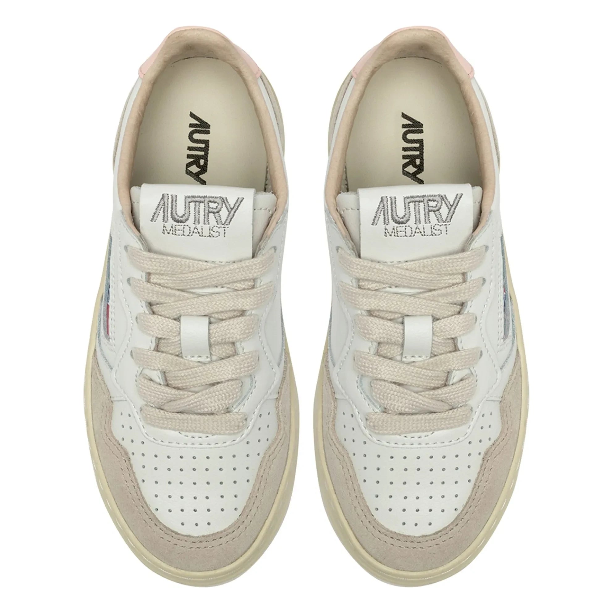 Autry - Çocuk Medalist Low Süet sneaker | Toz pembe