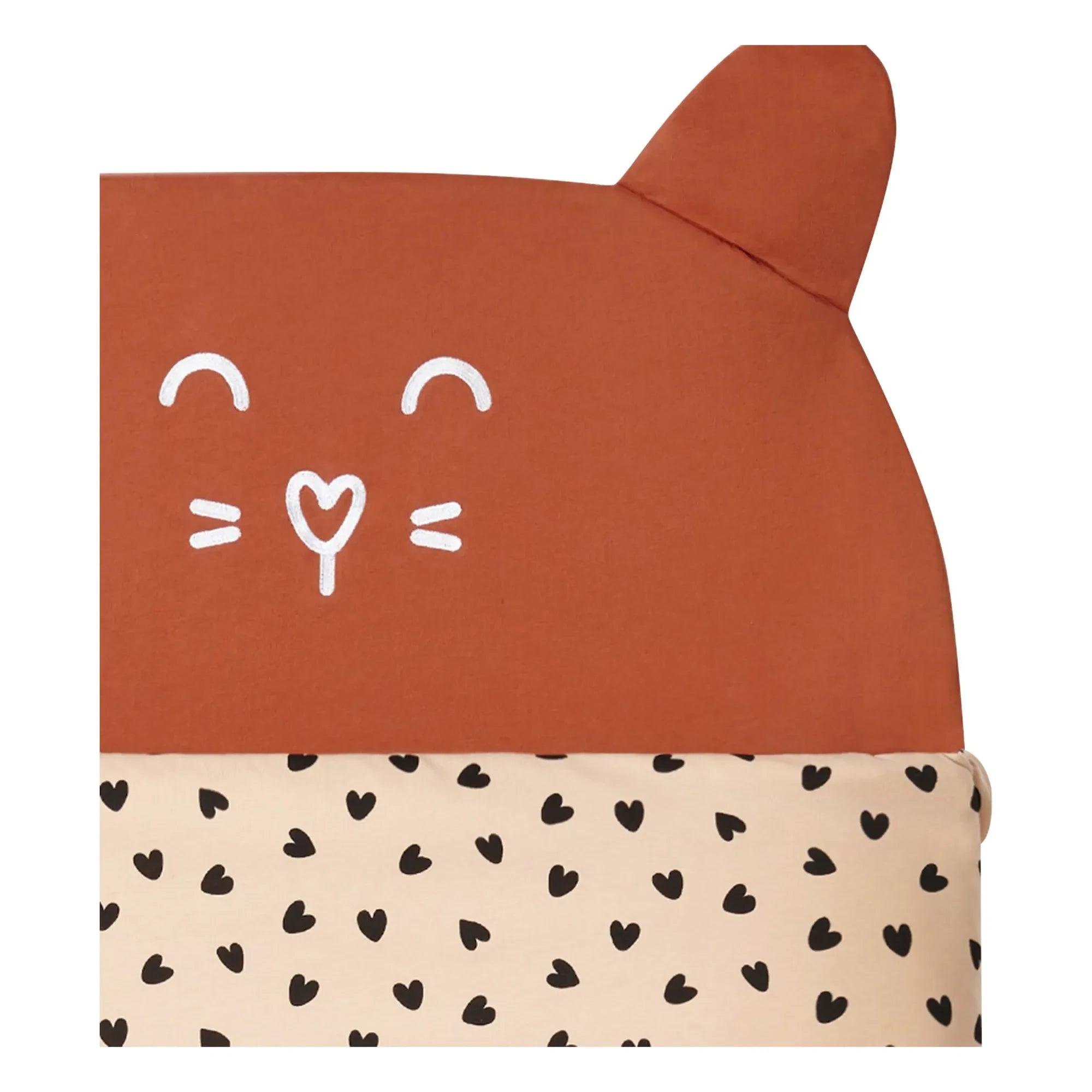 Les Petites Billes - Leopard Ganzjahresschlafsack | Terrakotta