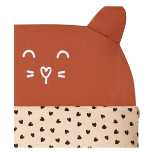 Les Petites Billes - Leopard Ganzjahresschlafsack | Terrakotta