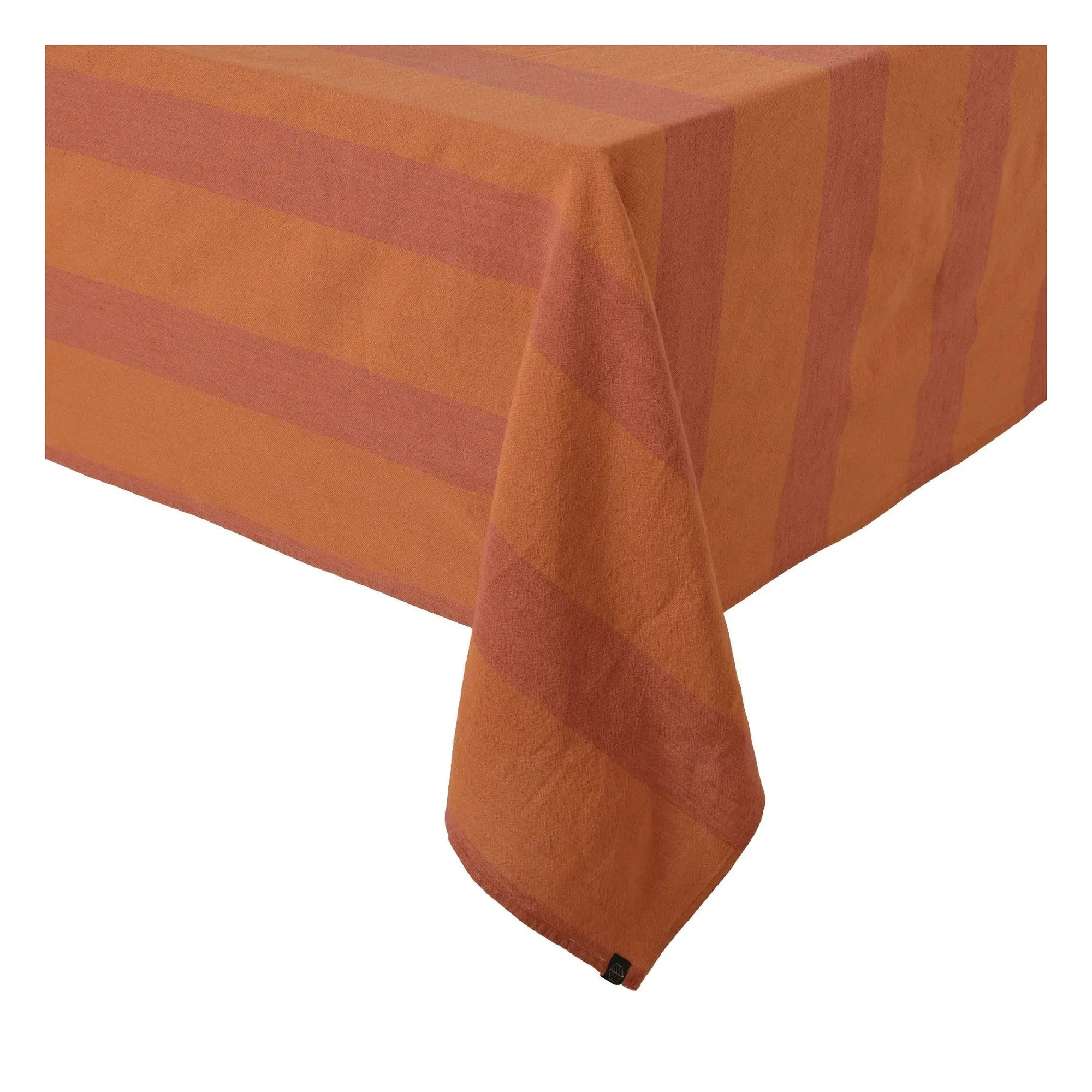 Haomy - Santa Cruz keten masa örtüsü | Terracotta