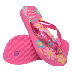 Havaianas - Flores Parmak Arası Terlik | Fuşya