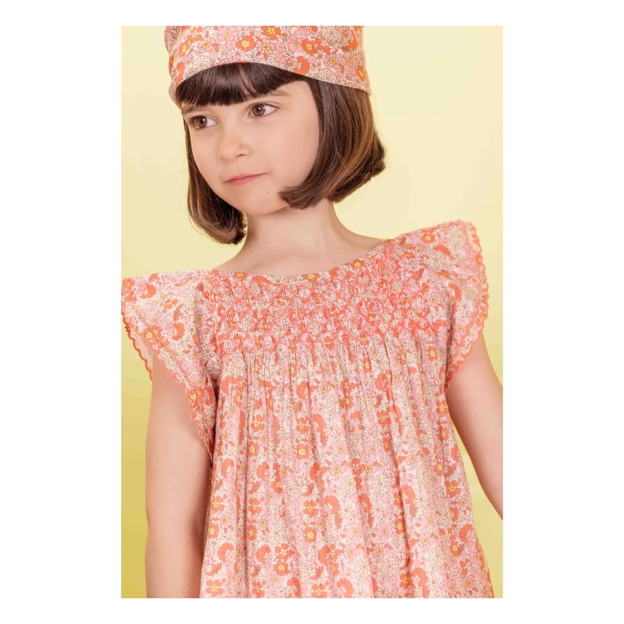 Bonton - 25 Yaş Fular Fleuri | Pembe