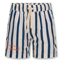 AO76 – Toni Bahamas Gestreifte Badeshorts | Blau