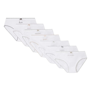 Bonpoint - 7er-Slip-Set | Weiß