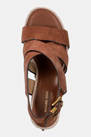 MICHAEL Michael Kors Raven Wedge Sandal Süet Sandalet