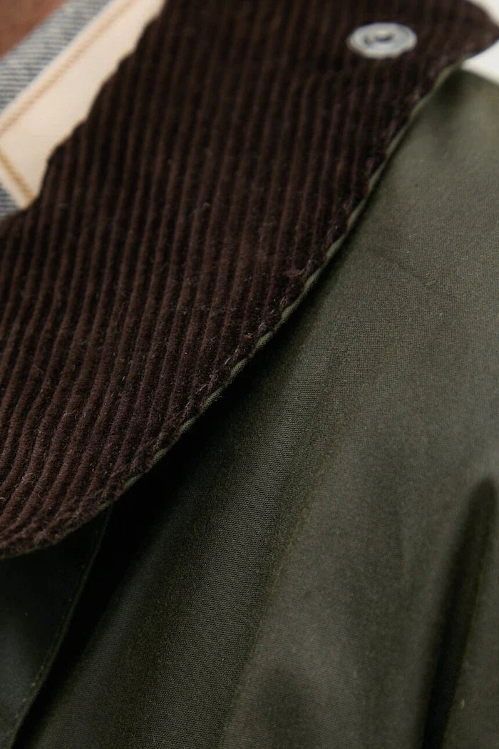 Barbour uzun erkek pamuk ceket
