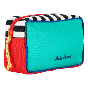Bobo Choses - Renk Bloklu Coton clutch çanta | Yeşil