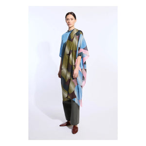 Mapoésie - Anaphore Cotton Shawl | Khaki
