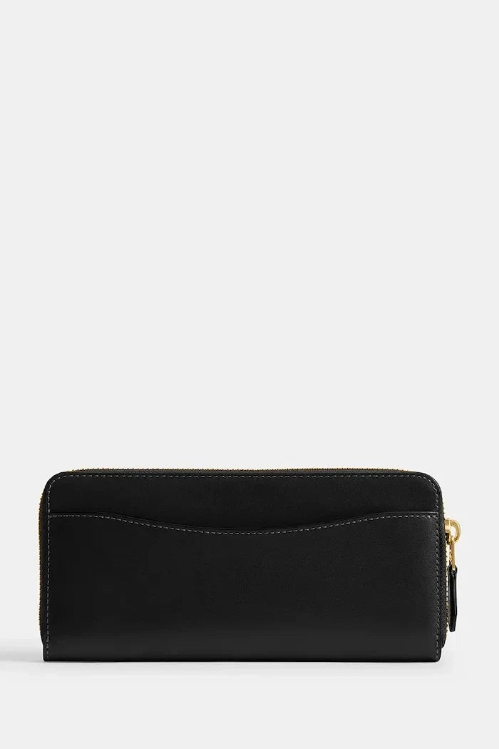 Coach kadın deri cüzdan Accordion Zip