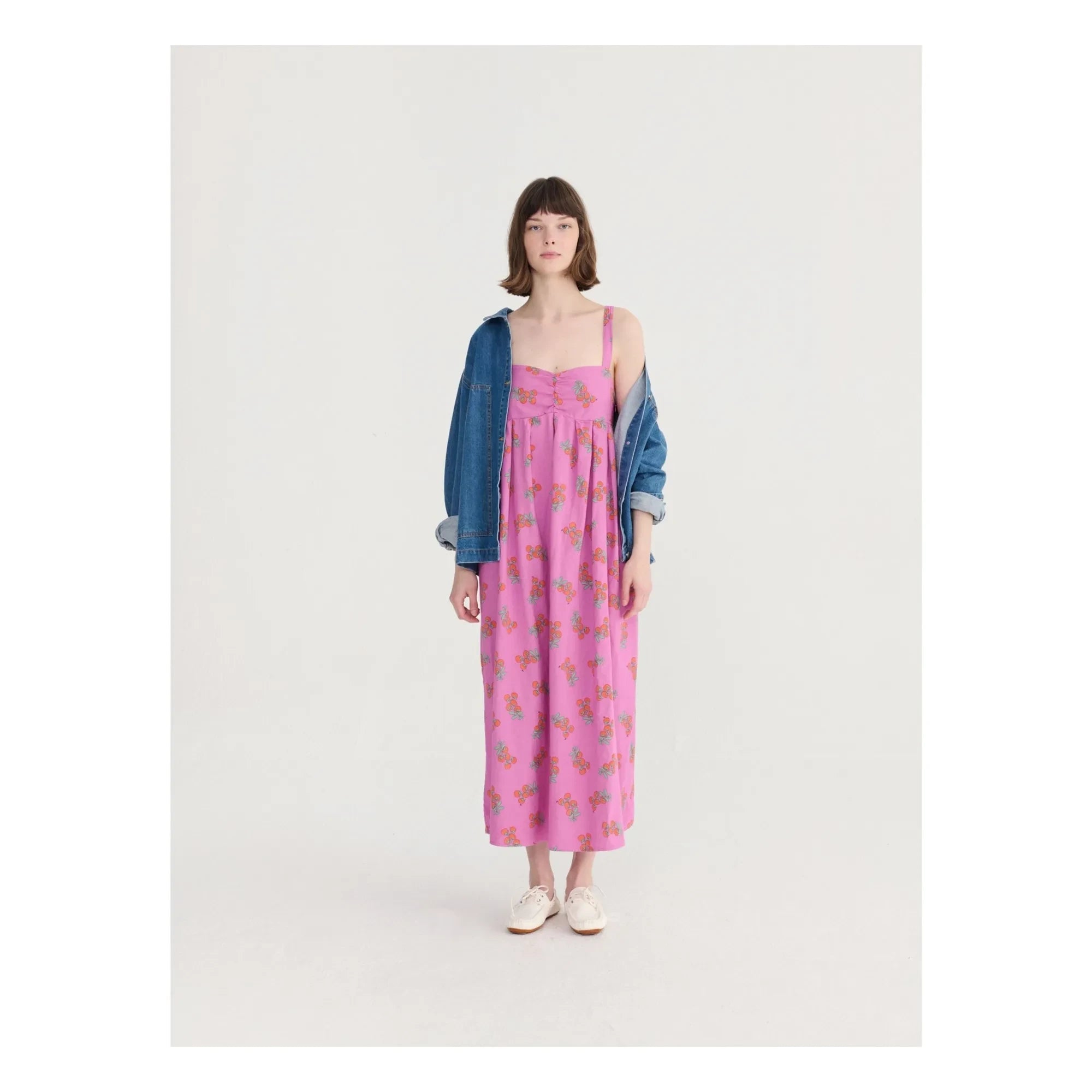 Bobo Choses - Juicy Tomatoes Organic Cotton Dress | Purple