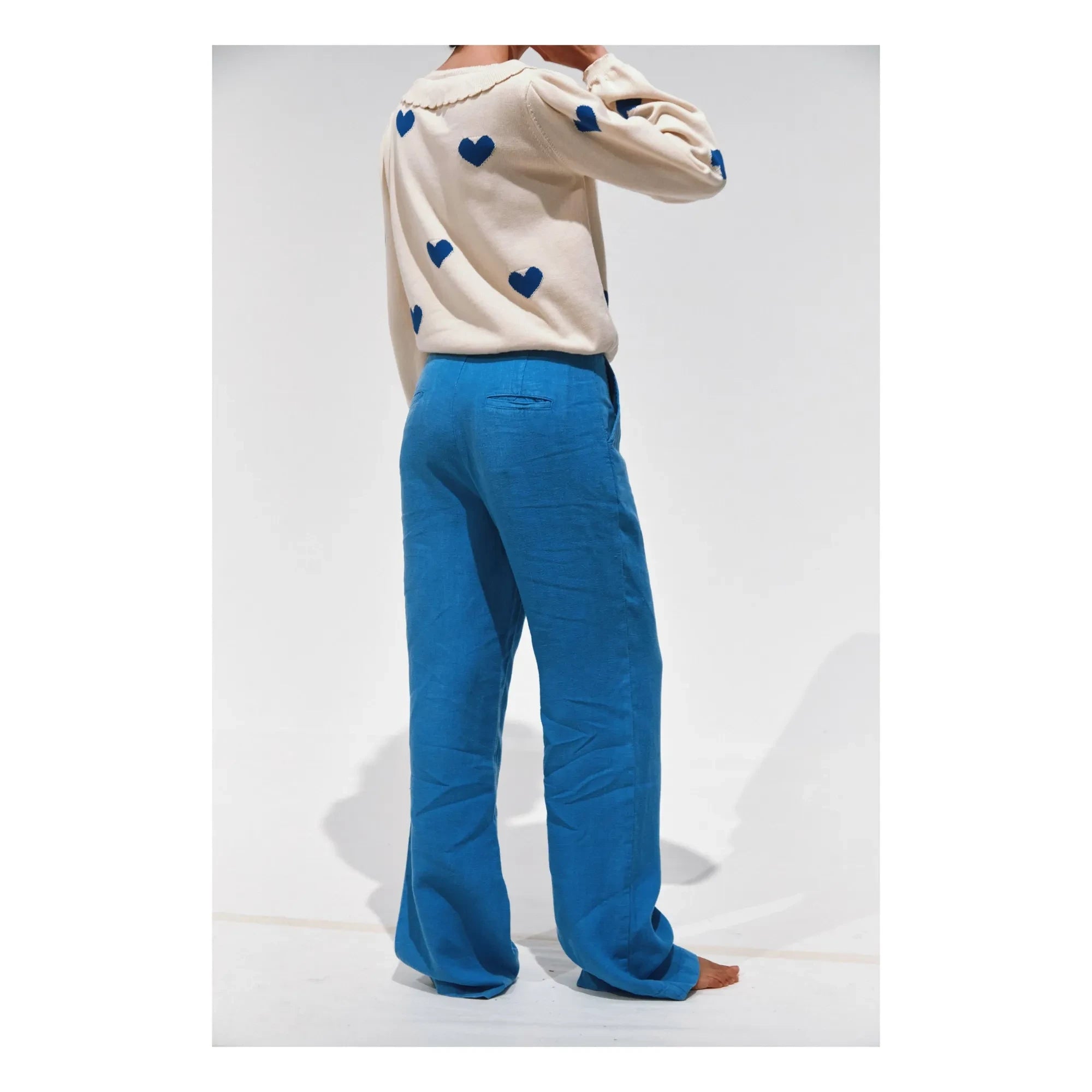 Emile et Ida – Strickjacke Boum aus Bio-Baumwolle | Ecru