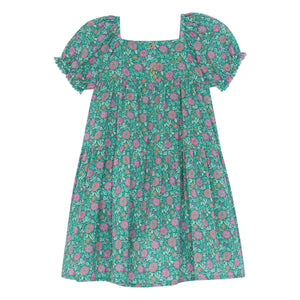 Bonton - Georgette Çiçekli Elbise | Lila