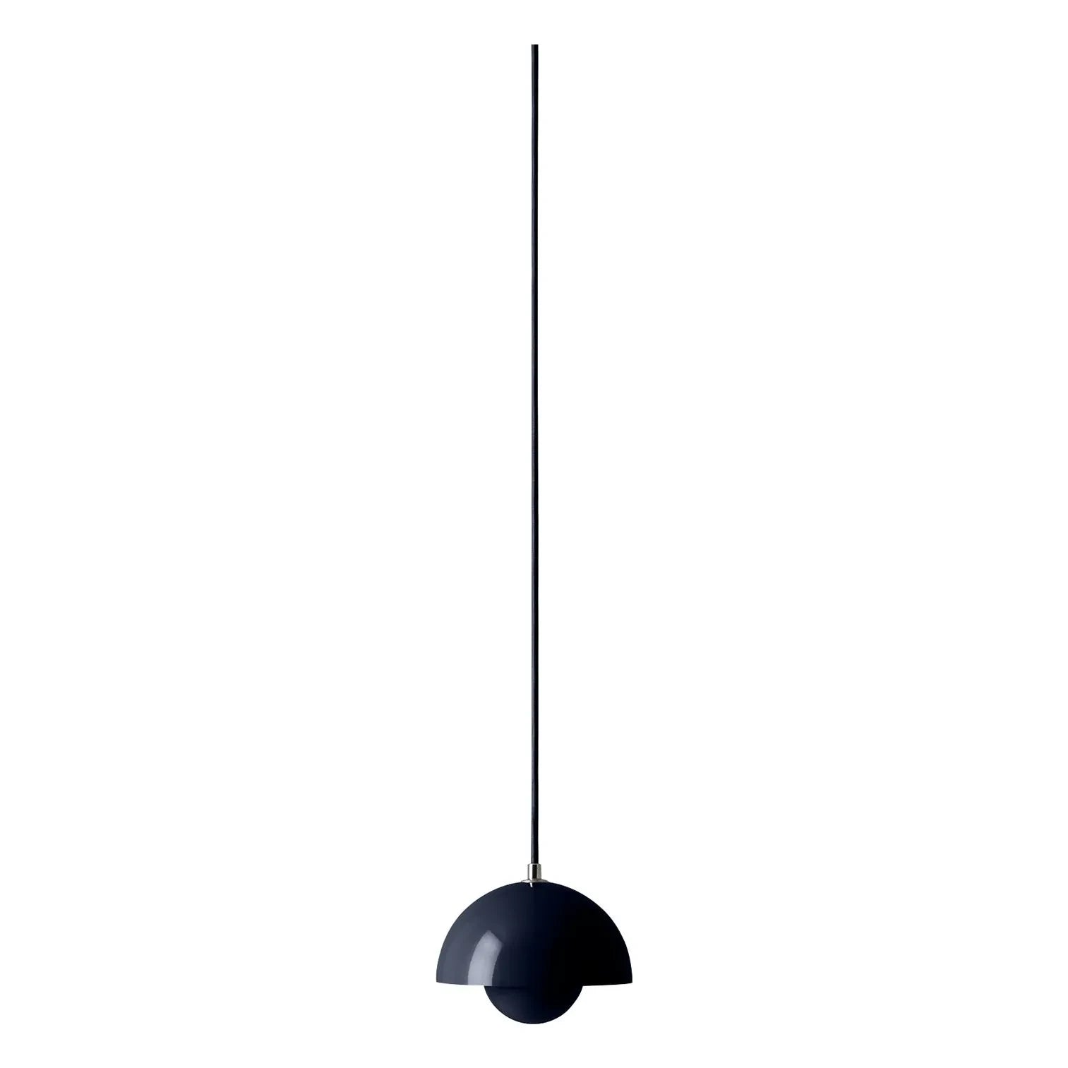 & Tradition - Flowerpot VP10 Pendant Lamp, Verner Panton | Dark Blue