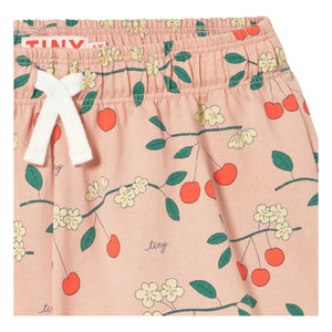 Tinycottons - Cerises Organik Pamuk Şort | Pembe