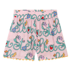 Stella McCartney Kids - Stella Organik Pamuk Şort | Pembe