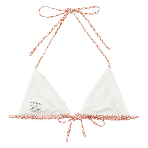 Matteau - Pembe Düz Bikini Üstü