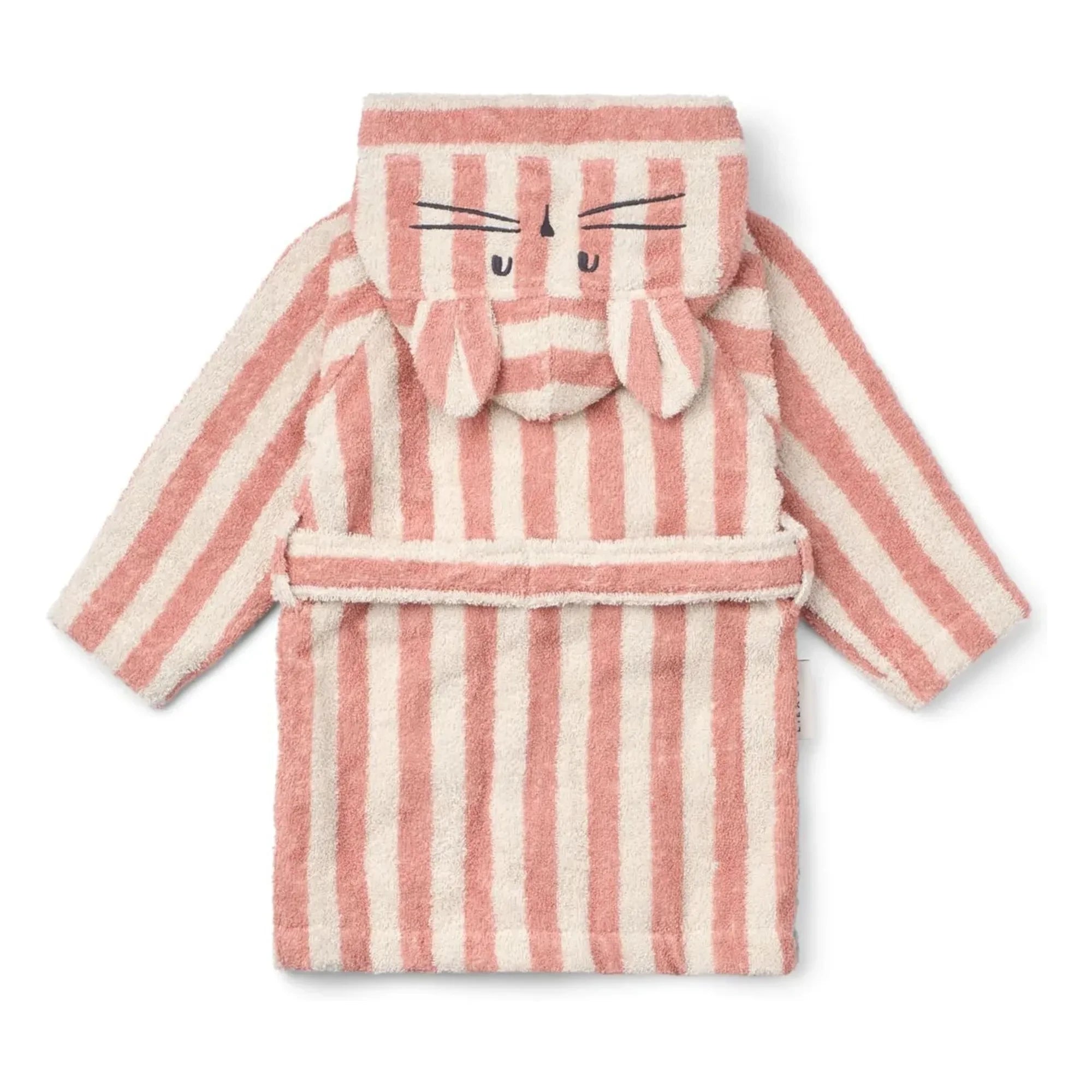 Liewood - Lily Bademantel | Korallenrosa/Creme