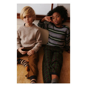 FUB - Düz lambswool kazak | Heather bej