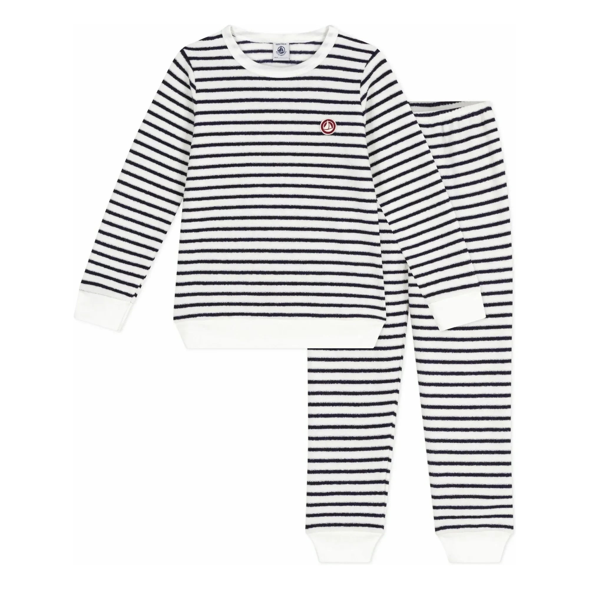 Petit Bateau - Sailor Havlu Modal Pijama | Lacivert